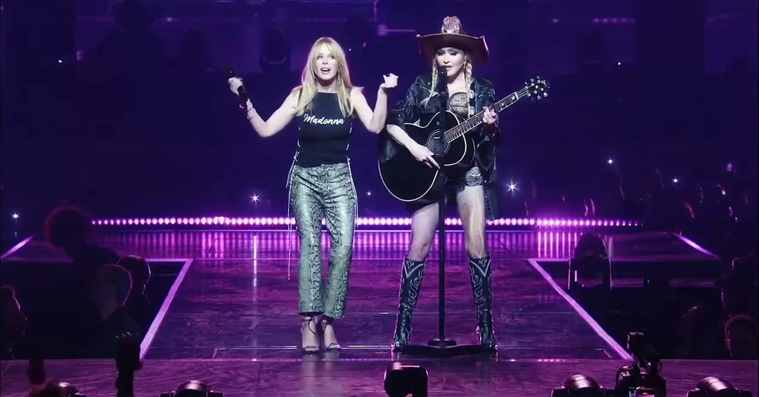 Madonna et Kylie Minogue - I Will Survive - Can't Get Out Of My Head - Los Angeles - 7 mars 2024